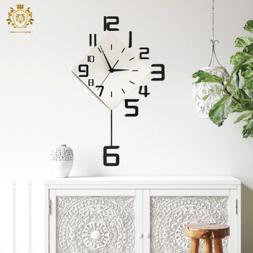 Modern Nordic Style with Pendulum Clock - VD2306